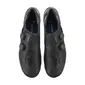 Tweedekans Shimano S-PHYRE RC903 Breed Wielrenschoenen Zwart Heren Maat 45