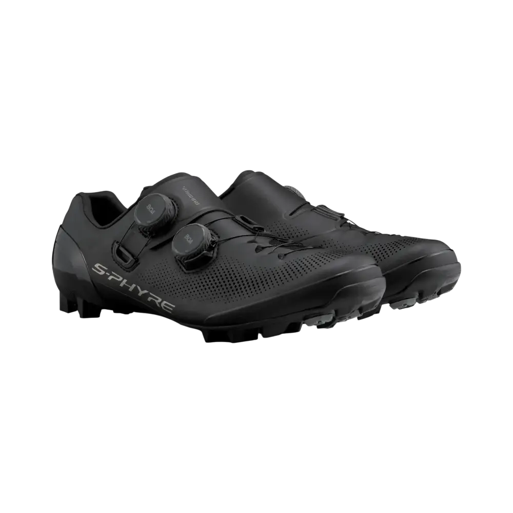TWEEDEKANS Shimano S-PHYRE XC903 Mountainbikeschoenen Zwart Heren maat 45