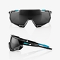 100% Speedtrap Sport Zonnebril Polished Zwart/Grijs Black Mirror Lens