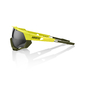 100% Speedtrap Sport Zonnebril Geel Black Mirror Lens