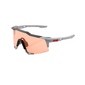 100% Speedcraft Sport Zonnebril Soft Tact Stone Grijs met HiPER Coral Lens