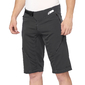 100% Airmatic MTB Fietsbroek Kort Grijs Heren 