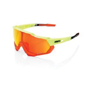 100% Speedtrap Sport Zonnebril Soft Tact Oxyfire met HiPER Red Multilayer M
