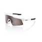 100% Speedcraft SL Sport Zonnebril Mat Wit met HiPER Silver Mirror