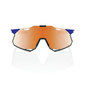100% Hypercraft XS Sport Zonnebril Kobalt Blauw met HiPER Copper Mirror Len