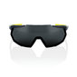 100% Racetrap 3.0 Glanzend Zwart met Smoke Lens