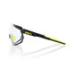 100% Racetrap 3.0 Glanzend Zwart met Photochromic Lens