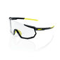100% Racetrap 3.0 Glanzend Zwart met Photochromic Lens