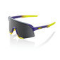 100% S3 Sport Zonnebril Mat Metallic Digital Brights met Smoke Lens