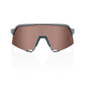 100% S3 Sport Zonnebril Grijs met HiPER Crimson Silver Mirror Lens