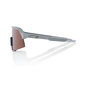 100% S3 Sport Zonnebril Grijs met HiPER Crimson Silver Mirror Lens