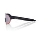 100% S2 Sport Zonnebril Zwart met HiPER Crimson Silver Mirror Lens