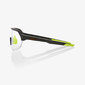 100% S2 Sport Zonnebril Grijs/Geel met Photochromic Lens