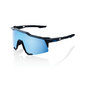 100% Speedcraft Sport Zonnebril Mat Zwart met HiPER Blue Multilayer Mirror