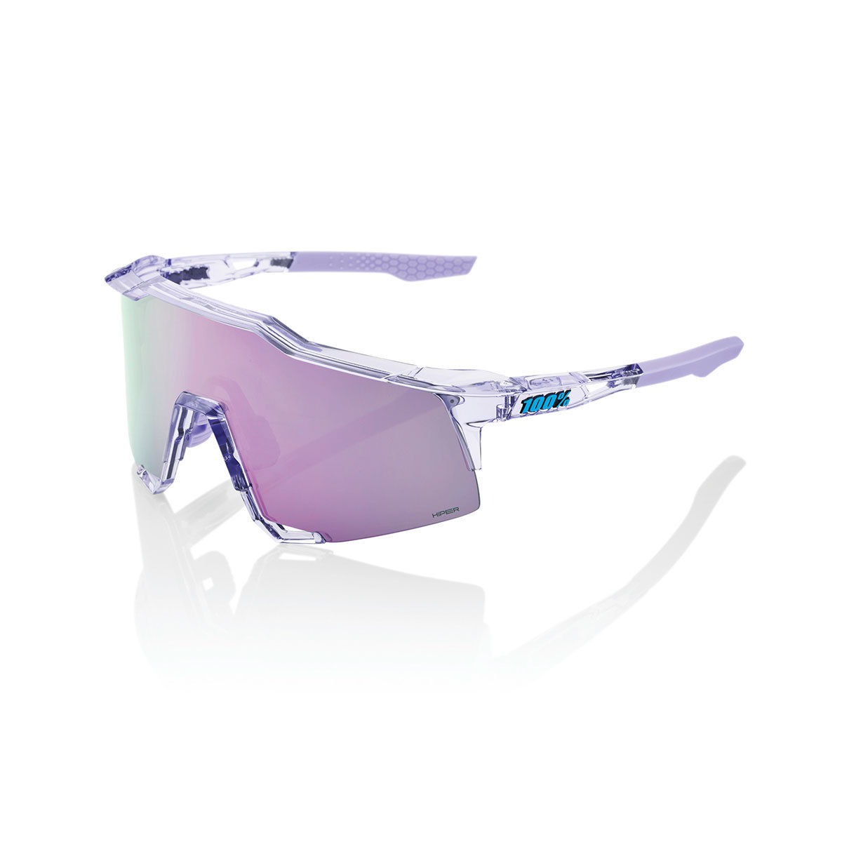 100% Speedcraft Sport Zonnebril Lila met HiPER Lavender