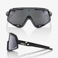 100% Glendale Sport Zonnebril Zwart met Smoke Lens