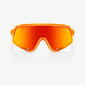 100% Glendale Sport Zonnebril Oranje met HiPER Red Multilayer Mirror Lens