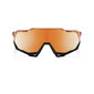 100% Speedtrap Sport Zonnebril Mat Koper Chromium/Zwart met HiPER Copper Mi