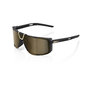 100% Eastcraft Sport Zonnebril Zwart met Soft Gold Mirror Lens