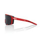 100% Eastcraft Sport Zonnebril Rood met Black Mirror Lens