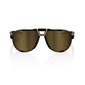 100% Westcraft Sport Zonnebril Zwart met Soft Gold Mirror Lens