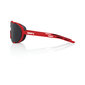 100% Westcraft Sport Zonnebril Rood met Black Mirror Lens