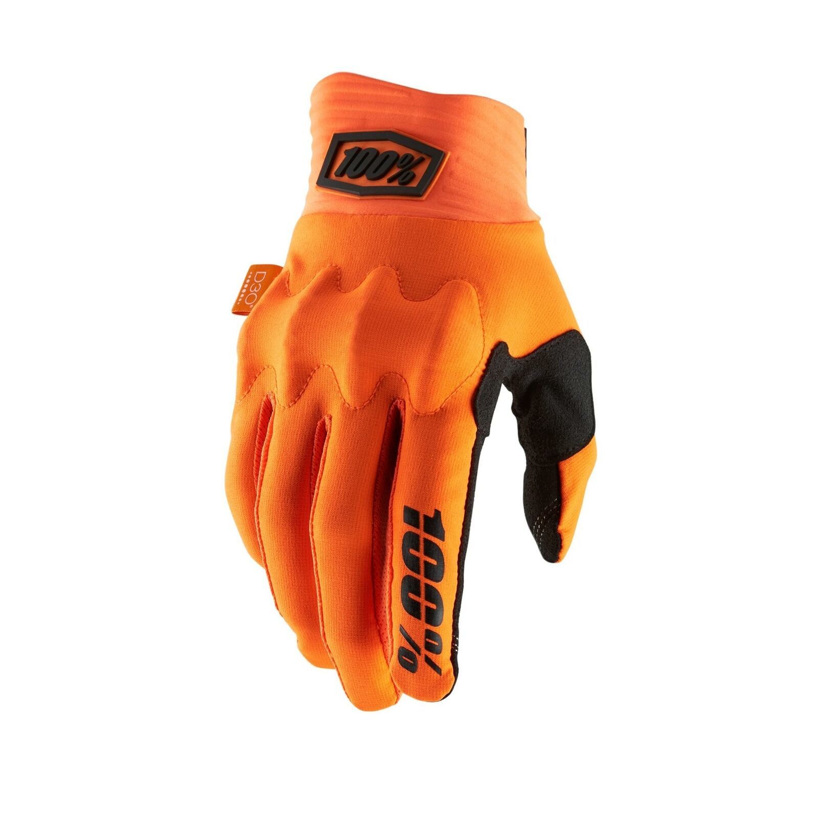 100% Cognito MTB Fietshandschoenen Lange Vingers Fluo Oranje/Zwart