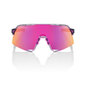 100% S3 Sport Zonnebril Grijs Met Purple Multilayer Mirror Lens