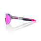 100% S2 Sport Zonnebril Grijs Met Purple Multilayer Mirror Lens