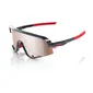 100% Slendale Sport Zonnebril Carbon met HiPER Crimson Silver Lens