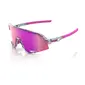100% Slendale Sport Zonnebril Grijs met Purple Multilayer Mirror Lens