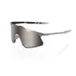 100% Hypercraft Sport Zonnebril  Mat Grijs met HiPER Silver Mirror Lens