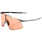 100% Hypercraft Sport Zonnebril Mat Grijs met HiPER Coral Lens