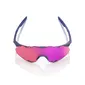100% Hypercraft XS Sport Zonnebril Donkerpaars met Purple Multilayer Mirror