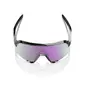 100% S3 Sport Zonnebril Zwart met HiPER Polarized Lavender Mirror Lens