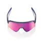 100% S3 Sport Zonnebril- Satin Storm Metallic met Purple Mirror lens