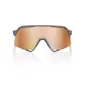 100% S3 Sport Zonnebril  Soft Tact Grijs - HiPER Copper Mirror Lens