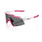 100% Speedcraft Sport Zonnebril Roze met White  Smoke Lens