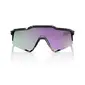 100% Speedcraft SL Zonnebril Zwart met HiPER Polarized Lavender Mirror Lens