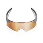 100% Aerocraft Zonnebril Soft Tact Grijs met  HiPER Copper Mirror Lens