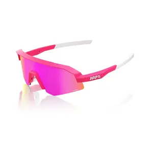 100% Slendale XS Sport Zonnebril Paars met HiPER Vital Pink Mirror Lens