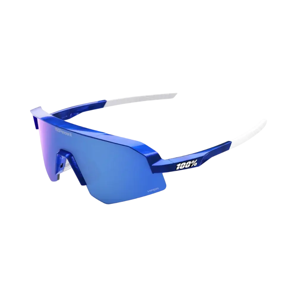 100% Slendale SL Sport Zonnebril RBH Blauw met HiPER Royal Blue Mirror Lens