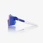 100% Aerocraft Sport Zonnebril RBH Blauw met HiPER Royal Blue Mirror Lens