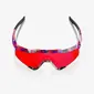 100% Speedcraft Sport Zonnebril FDJ Rood/Blauw met HiPER Fire Red Mirror