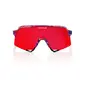 100% S3 Sport Zonnebril FDJ Rood/Blauw met HiPER Fire Red Mirror Lens