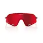 100% Slendale Pidcock LE Sport Zonnebril Rood met HiPER Red Mirror Lens