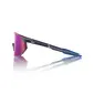 100% Hypercraft SQ Sport Zonnebril Paars met Purple Mirror Lens
