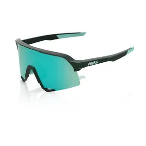 100% S3 Sport Zonnebril Groen met HiPER Mint Mirror Lens