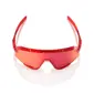 100% Slendale Sport Zonnebril Rood met HiPER Fire Red Mirror Lens