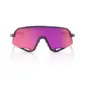 100% Slendale Sport Zonnebril Paars met Purple Mirror Lens